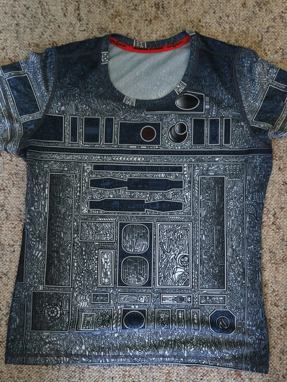 INKnBURN R2D2 Short Sleeve Graphic Tee